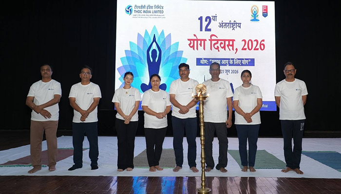 THDC celebrates Yoga Day